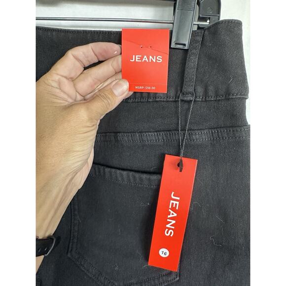 Women's 3-Button JEANS Size 16 - Picture 5 of 9